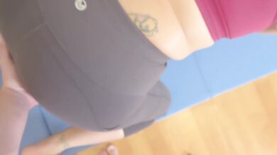 Yoga Workout Turns Into POV Deep Dicking