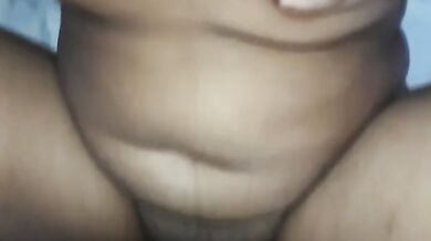 Chubby girlfriend rides a hard dick till she gets a creampie