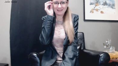 Nervous Secretary Interracial Seduction Role Play Julie Snow New 2019