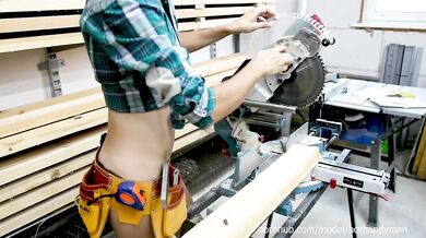 DIY bed 1 - Miter saw disc changing