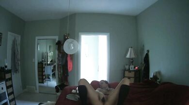 Wife Watching Porn With Black Dildo