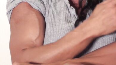 Beautiful, Bulging Bicep Compilation with Fitness Pro Female Sex Symbol LDR