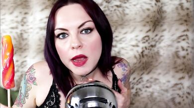 Whispering ASMR JOI Mouth Sounds, Cock Worship, Triggers - AMY WYNTERS