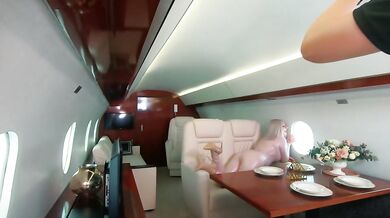 Backstage from photosession, 4 catsuits and fly jet photoshoot