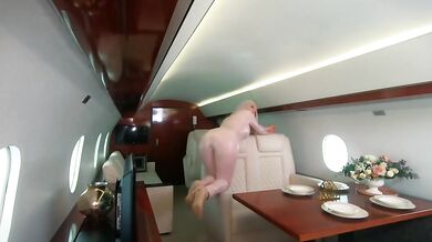 Backstage from photosession, 4 catsuits and fly jet photoshoot