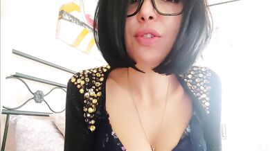 stepson, you soiled my dress with cum! and now?