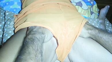 Man make to married woman, pussy massage, until she has orgasm. (close up)