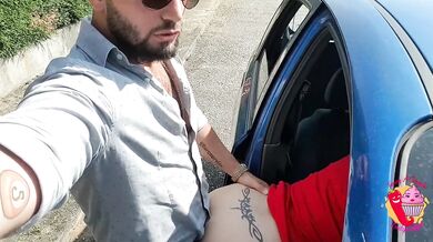 Milf gets fucked on the highway