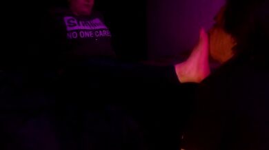 Foot knows his place.
