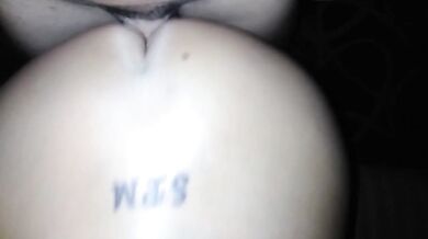 Wife is a latina milf slut- close up sex and creampie on hotel floor