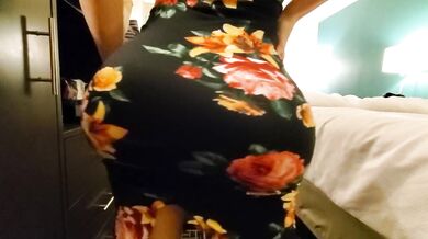 Big booty pawg crystal lust gets pounded in a hotel wearing a sexy dress