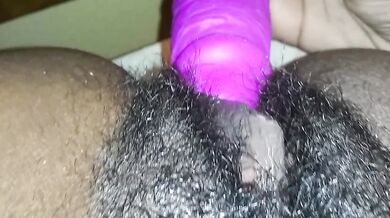 Pt2 Ebony Pov Dildo pounding my Khatt
