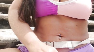 Kitty Diamond was challenged to masturbate in a public place while skating in the stadium with the Lush