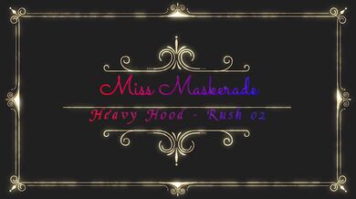 Trailer Heavy Rubber Mask, Solo Pleasure By Miss Maskerade In Latex Corset Gagged Playing With Dildo
