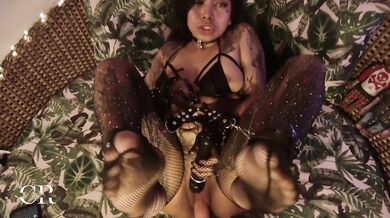 Submissive slut begs for cock