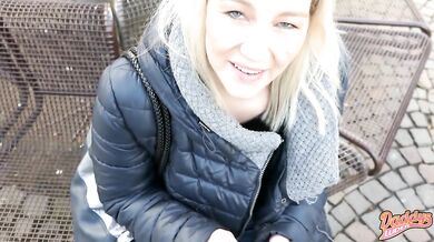 Öffentlicher Orgasmus mitten im Stadtzentrum l DADDYS LUDER