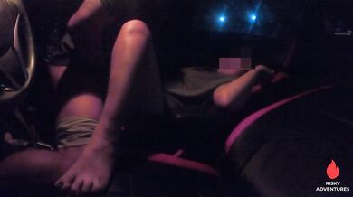 Umalis sa Para Makipagsex sa Kotse si Kumare - Pinay Car Sex 2021