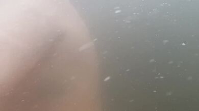 Risky Nude River Sex With Spectators - Pissing Finish