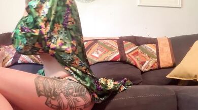 Desperate Wife Smoking And Making Herself Cum