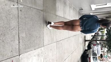 Amber Sky's Public Exposure In San Francisco Pt1