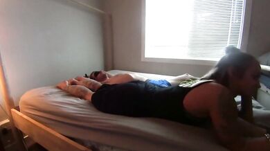 Milf Ties Her Desperately Ticklish Boyfriend to her Bed & Destroys Him! FULL HD