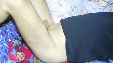 Handjob and prostate massage for the first time