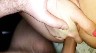 POV hard anal sex after anal masturbation