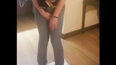 Pee Desperation and Jeans Wetting