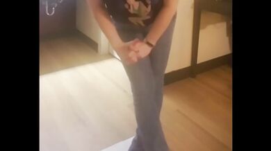 Pee Desperation and Jeans Wetting