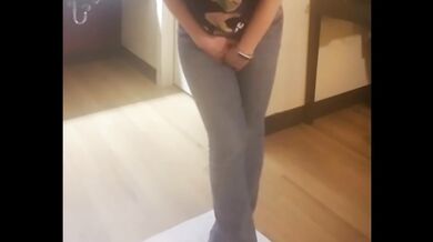 Pee Desperation and Jeans Wetting