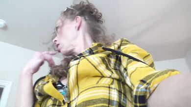 intense orgasms while masturbating with glass dildo