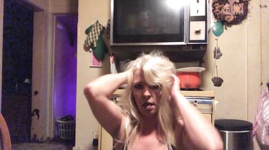 Horny milf dances, shows off, and smokes for you. Want some?