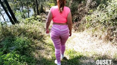 I fucked big ass girl in nature