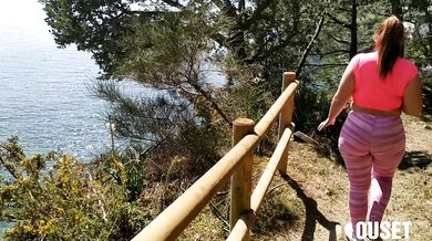 I fucked big ass girl in nature