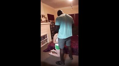 VickiVeronaXXX in Green Shorts BBC