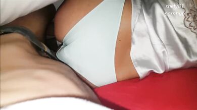 My Roommate's Sexy Mom is Beautiful and Breathtaking, Fuck! satin pjs whit underpants