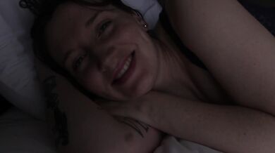 Sharing a Small Bed with stepmom