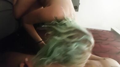 Amateur Threesome Girlfriend fucks Ex and Friend