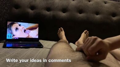Hot squirming pleasure [12:40] and post orgasm torture. Playing cockhero
