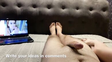 Hot squirming pleasure [12:40] and post orgasm torture. Playing cockhero