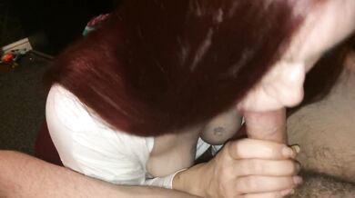 Sexy sloppy blowjob! Deep throat n swallow all the cum!