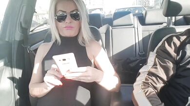 Best friend of my husband fuck my ass after masturbate in his car
