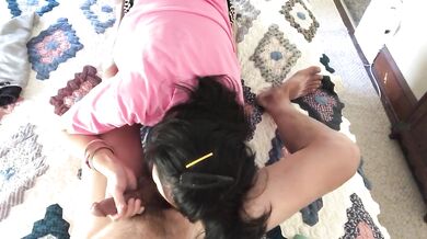 Asian milf bored