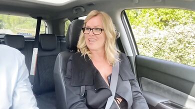 British Milf slut takes the cash for her gash