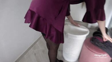 Sluty MILF gets creampie from her stepson