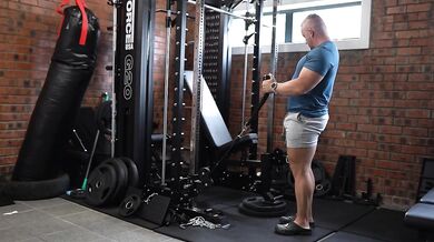 Personal Trainer Rims & Trains Big Butt MILF Client's Ass to Deep Anal Creampie