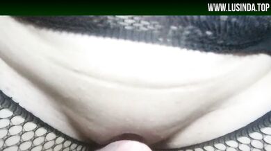 POV Femdom Facesitting Closeup Licking Wet Pussy and Clit