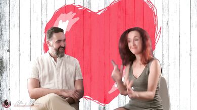 Caught fucking after first dates show on Valentine's Day (Risky public sex)