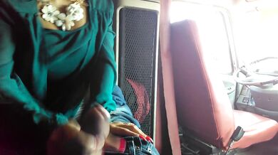 Sex in brake time,in my big truck.. Check it out