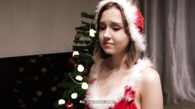 Sex on wheels was lying under the Christmas tree. Naked gift 2023 for everyone